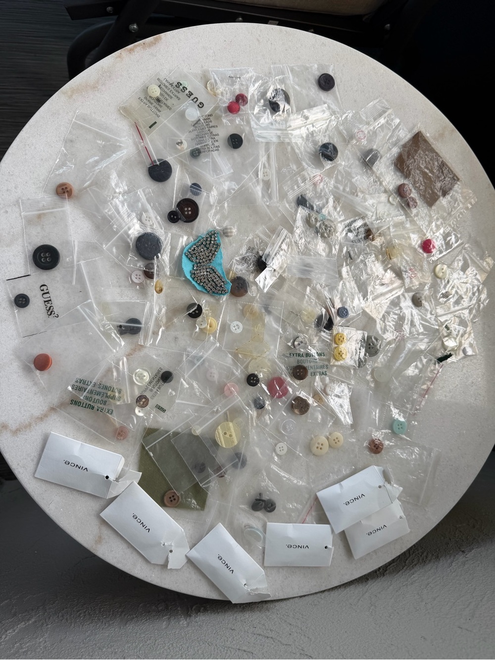 Assorted Replacement Buttons  - Mixed Colors